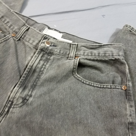 BCC Blues jeans relax fit faded black 34x30 distressed - Picture 10 of 16